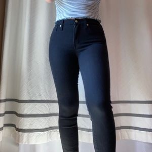 Madewell 9 inch High Rise Skinny